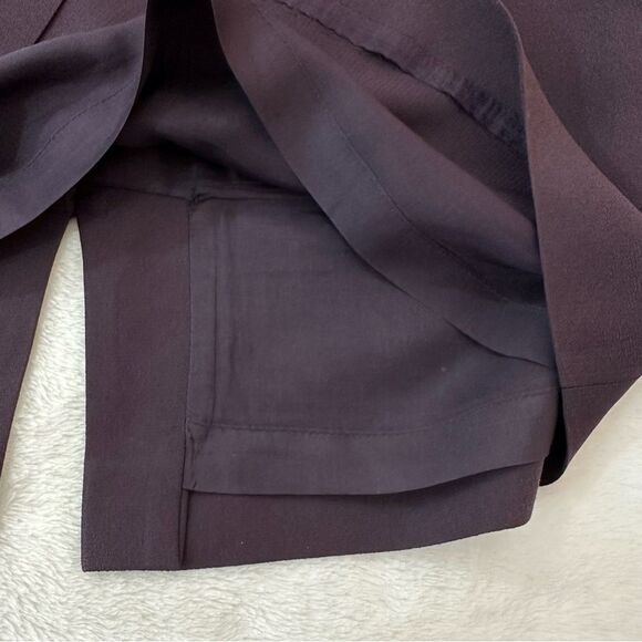 Jones New York Essentials Women's 10 Petite Pencil Skirt Eggplant Purple Career - Picture 3 of 7